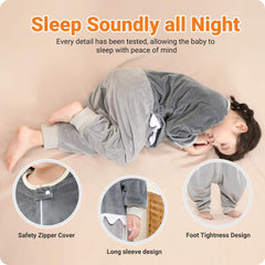 HAHASHOW four-season unisex sleeping bag adapts to seasons with comfy warmth.