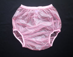 Haian pants offer a loose crotch area to fit diapers.