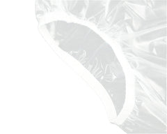Haian X-Large pull-on plastic pants, back view showing roomy fit for thick pads