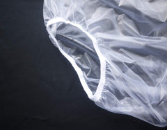 Haian waterproof diaper cover with soft, quiet material for all-day comfort.