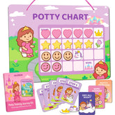 HAJOROM Potty Chart mainboard with magnets for reusable training.