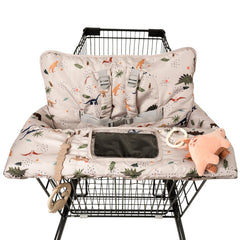 HALAA VAUVA cart cover in dinosaur pattern protecting baby from dirty surfaces