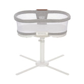 HALO BassiNest Luxe over-bed rotation for close sleep access and feeds