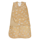 Halo Serengeti Zebra Sleepsack on baby in crib offering cozy cotton comfort