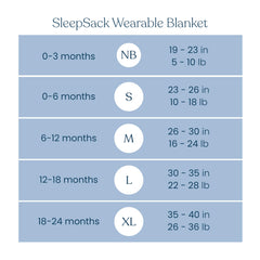 HALO SleepSack extra-length fit grows with baby for longer wear