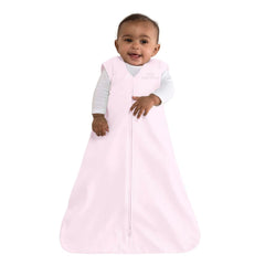 HALO Sleepsack medium on infant model for 6–12 months.