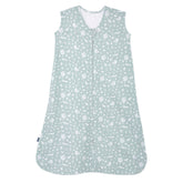HALO SleepSack Sage Woodland worn by baby for breathable all-night comfort