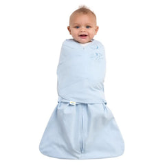 HALO Sleepsack Swaddle 3-way adjustment enables versatile swaddling