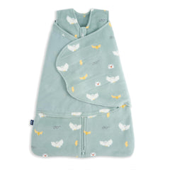 HALO SleepSack Swaddle showcasing hip-healthy sleeveless design for natural movement