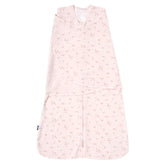 HALO Sleepsack Swaddle pink floral for small babies, secure and cozy.