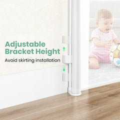 HAMOPY outdoor indoor mesh gate suited for versatile use with durable construction.