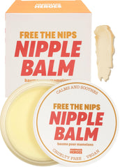 Handmade Heroes Nipple Balm jar close-up for breastfeeding comfort.