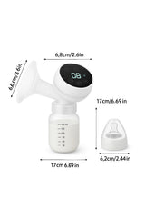 Hands-Free Electric Breast Pump operates quietly, ideal for night or shared spaces.