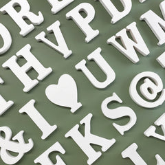 HANWER DIY paintable wood letters Y perfect for craft projects and home displays.