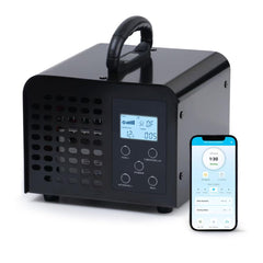 Haoguo ozone generator with LCD display for home use improves air freshness
