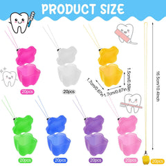 Haomian Tooth Saver Necklace blue: durable tooth box for kid's keepsakes.