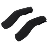 Haosie stroller handle cover on a pushchair showing cushioned grip and dust protection