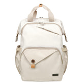 Hap Tim Baby Diaper Bag with Double Compartments showing organized interior layout for on-the-go use