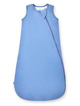 HAPIU bamboo sleep sack in slate blue offers buttery-soft, breathable comfort.