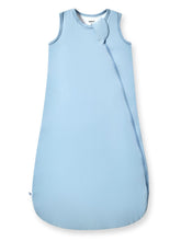 HAPIU sleep sack in fog with soft bamboo rayon for gentle warmth.
