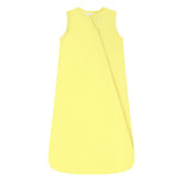 HAPIU sleep sack lemon grass front view with 2-way zipper for easy changes