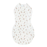 Happiest Baby Sleepea Comforter Swaddle front view with soft organic cotton for cozy naps