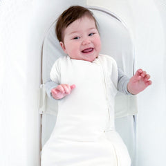 Happiest Baby SNOO Comforter Sack graphite small arms-out option for transitional sleep