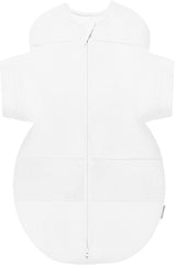 Happiest Baby SNOO Sleep Sack organic cotton white XL keeps baby cozy and secure