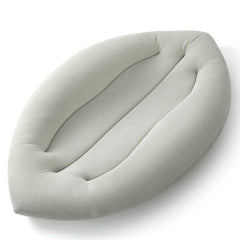 Happle sunny baby lounger front view shows portable, lightweight design for busy parents