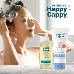Cream being applied after bath for quick absorption and smoothness.