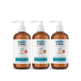 Happy Cappy Dr. Eddie's Medicated Shampoo bottle highlights fragrance-free formula for sensitive scalps