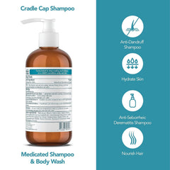 Happy Cappy fragrance-free formula label highlighting sensitive skin care