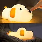 HappyBag Kids Night Light dog lamp provides safe nursery illumination