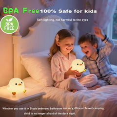 HAPPYBAG Portable rechargeable duck light ideal for camping and travel