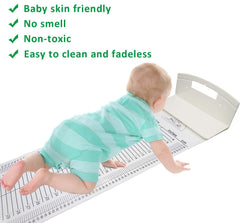 HAREAR baby-height-measuring-mat headpiece fixed ensures consistent measurements.