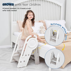 Harwaya step stool with handle rail provides toddler stability