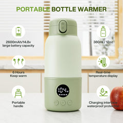 Haslife 12.8oz formula container travels with you for easy feeding.