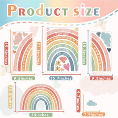 HATARU removable wall sticker sheets provide flexible decor updates.