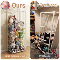 HAVEDAWN never-fall-apart structure keeps plush collections secure during busy playtime.
