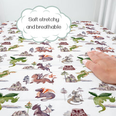 HawSkgFub soft breathable nursery sheet reduces noise when baby moves.