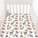 HawSkgFub watercolor dragons crib sheet offers a soft, secure 52x28 fit for standard cribs.