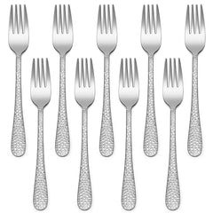 HaWare 9-piece kids forks, perfect for toddler meals and self-feeding.