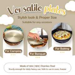 HaWare dishwasher-safe plate ready for easy cleanup after meals.