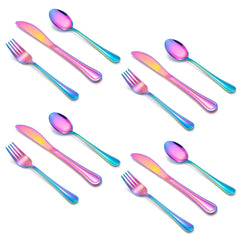 HaWare kids silverware spoons for toddlers, easy grip and dishwasher safe.