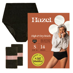 Hazel high-waist disposable underwear in small size for daily comfort and secure fit.