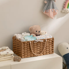 HBlife diaper caddy divider highlights customizable organization for clothes and toys.