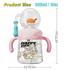 HBSAPKKA dual-mode spout demonstrates safe sipping and playful water spray