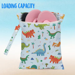 Lightweight HDHBP bag ideal for travel and daycare organization.