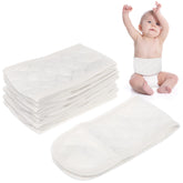 Healeved baby belly band animal-pattern front view shows gentle, skin-friendly design