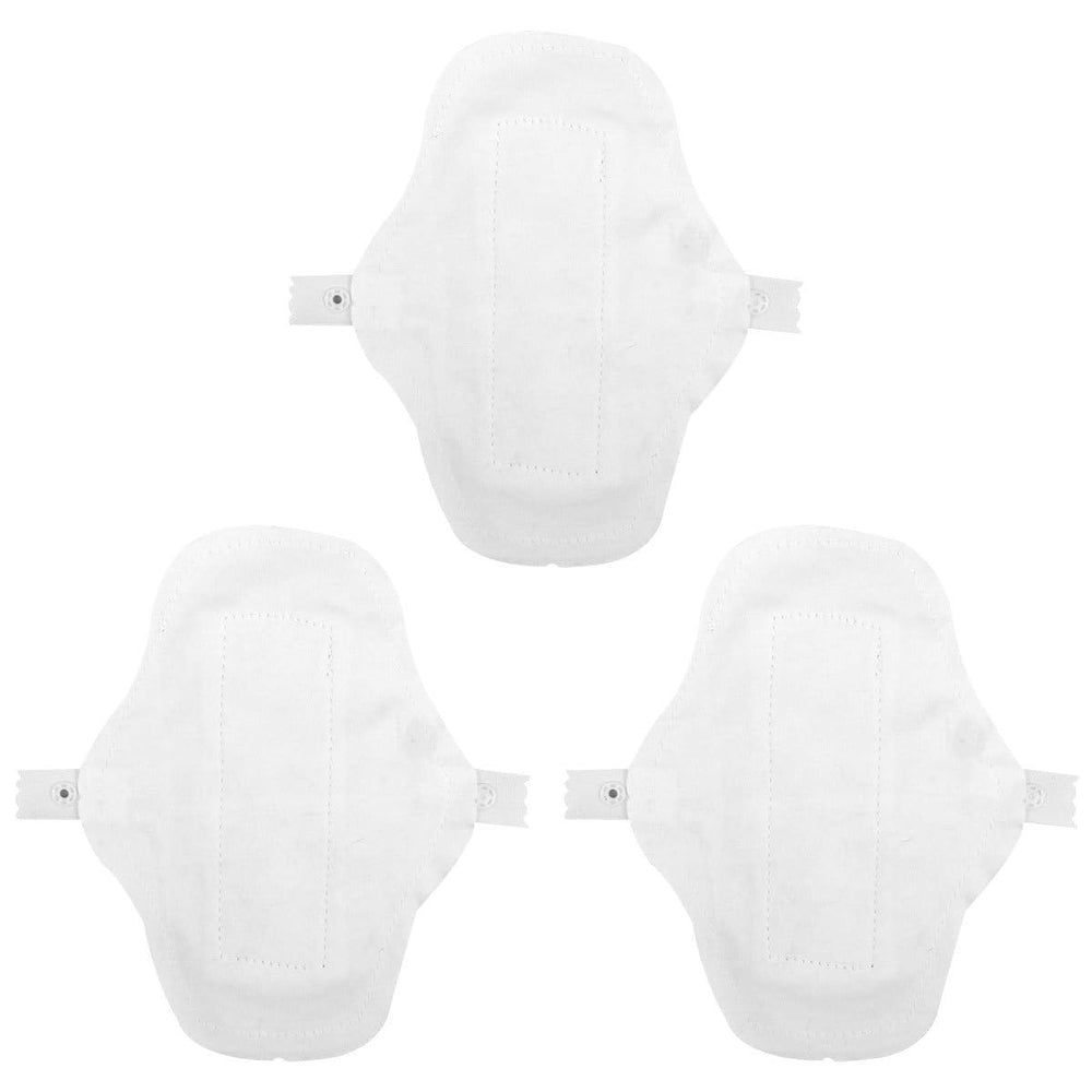 Healeved reusable pads 3Pcs pack showing compact daily wear for reliable protection